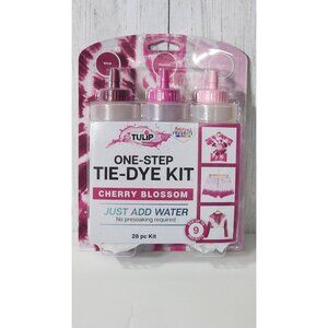 TULIP TIE DYE COMPLETE KIT CHERRY BLOSSOM COLORS WINE FUCHSIA BLUSH HOT PINK 28